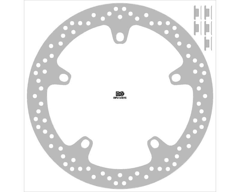 Indian Ftr 1200 [NG BRAKE DISC] - round rigid brake disc