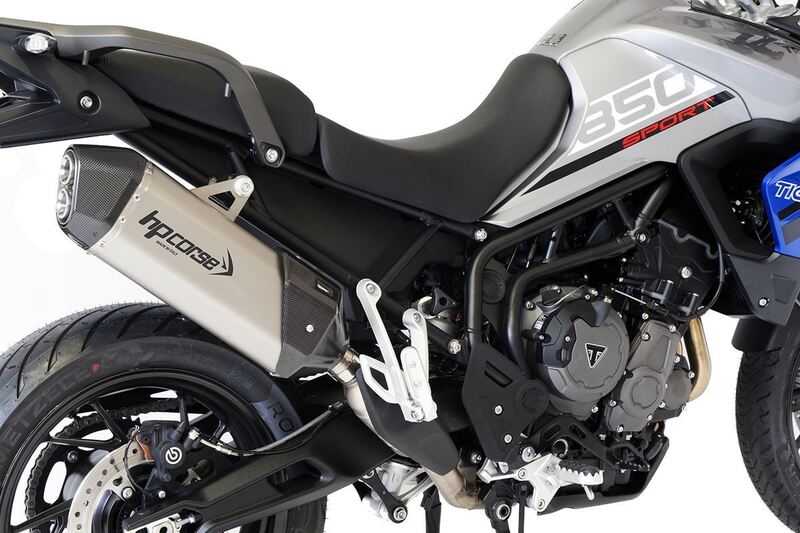 Triumph Tiger 850 [HP CORSE] - SPS Slip On rear silencer