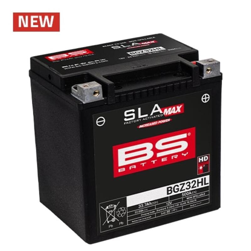 Harley Davidson Flhtcui [BS BATTERY] - SLA Maintenance Free Battery Factory Activated - BGZ32HL