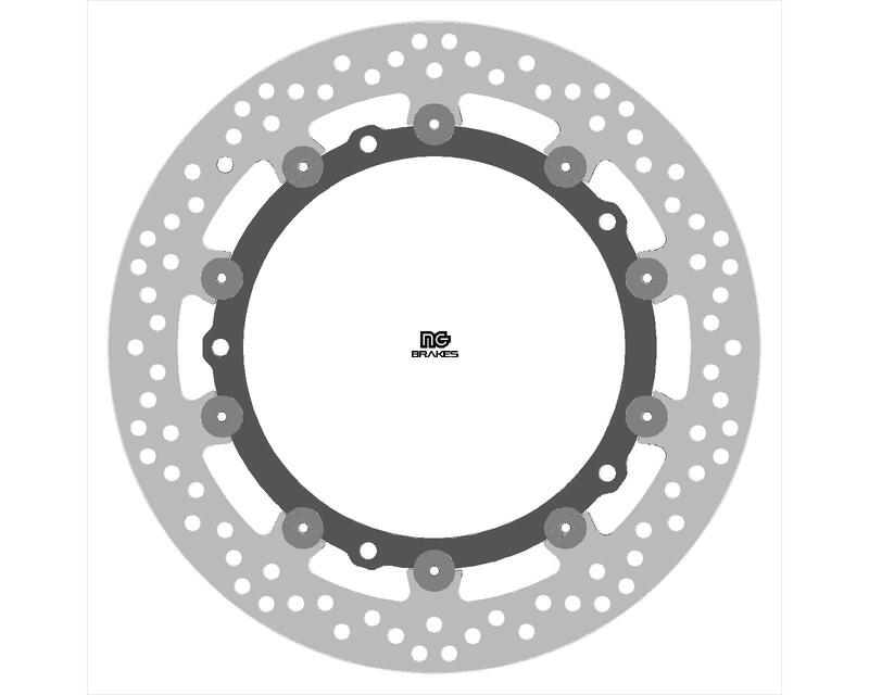 Bmw R 12 Ninet [NG BRAKE DISC] - round floating brake disc
