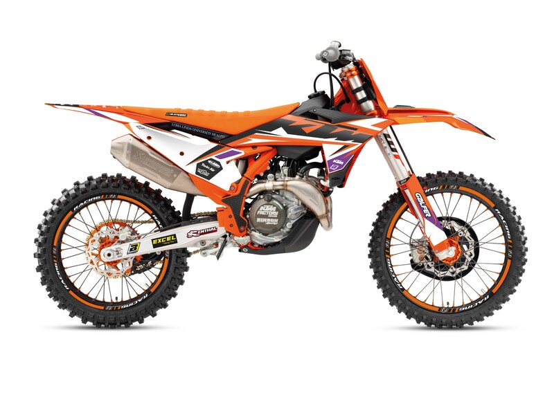Ktm Sx-F 250 [BLACKBIRD] - Dream Graphic 5 Deco Kit - Chrome EFX Version