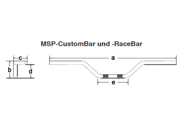 Triumph Speedmaster [FEHLING] - Custom Bar High 850 mm Chrome