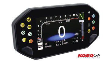 Yamaha Xsr 900 [KOSO] - Digital multifunction cockpit RX-4 for MT-07/09, XSR 700/900