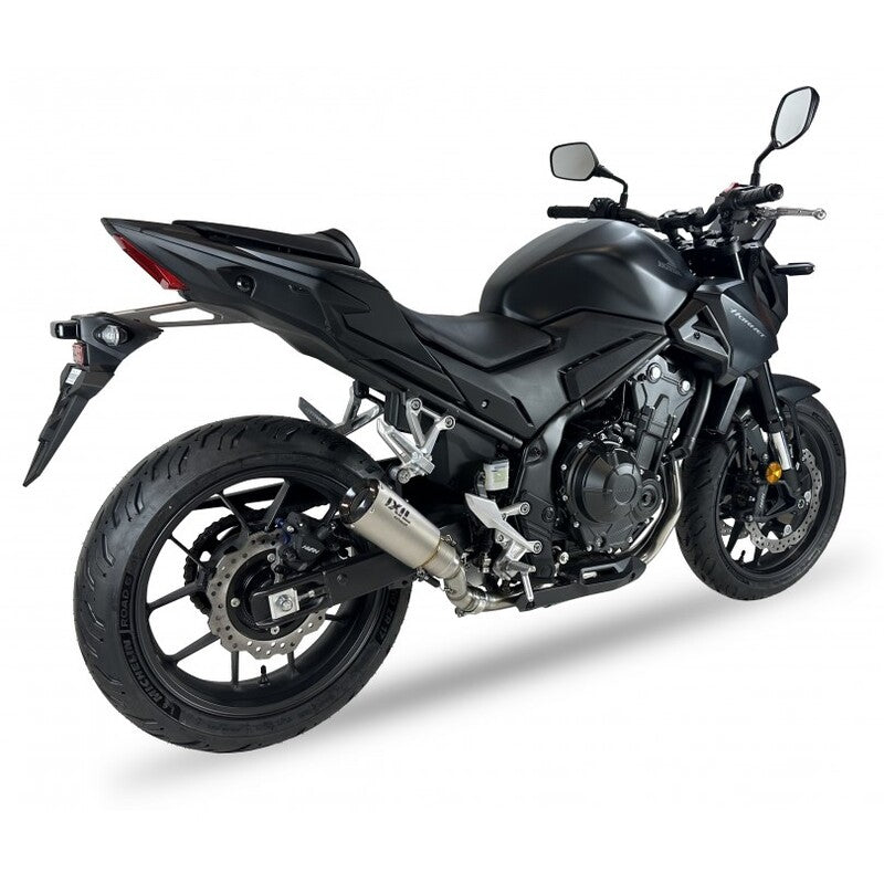 Honda Cb 500 Hornet [IXIL] - RC muffler stainless steel / end cap carbon