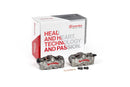 Kawasaki Zzr 1400 [BREMBO RACING] - GP4-RS Pair of front radial brake calipers 4 pistons Ø3mm