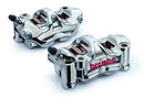 Aprilia Tuono V4 R [BREMBO RACING] - Pair of GP4RX - 1mm brake calipers (CNC machined - chrome plated) (with pads)-3