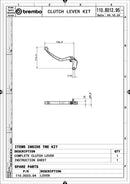 Yamaha Yzf R6 [BREMBO RACING] - UPGRADE RCS Style clutch lever