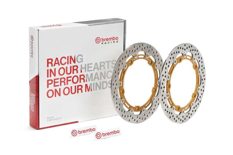 Bmw R Ninet Racer [BREMBO RACING] - UPGRADE Supersport round floating brake discs - in pairs
