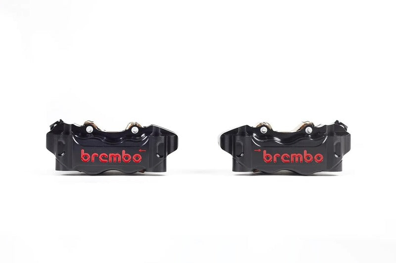 Aprilia Tuono V4 R [BREMBO RACING] - UPGRADE GP4-RB 4-piston brake calipers (pair) front, Ø 30/34 mm