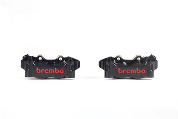 Triumph Speed ​​Triple 1200 Rs [BREMBO RACING] - UPGRADE GP4-RB 4-piston brake calipers (pair) front, Ø 30/34 mm