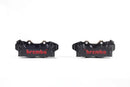 Suzuki Hayabusa [BREMBO RACING] - UPGRADE GP4-RB 4-piston brake calipers (pair) front, Ø 30/34 mm
