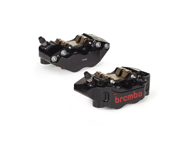 Kawasaki Ninja 1000 [BREMBO RACING] - UPGRADE GP4-RB 4-piston brake calipers (pair) front, Ø 30/34 mm