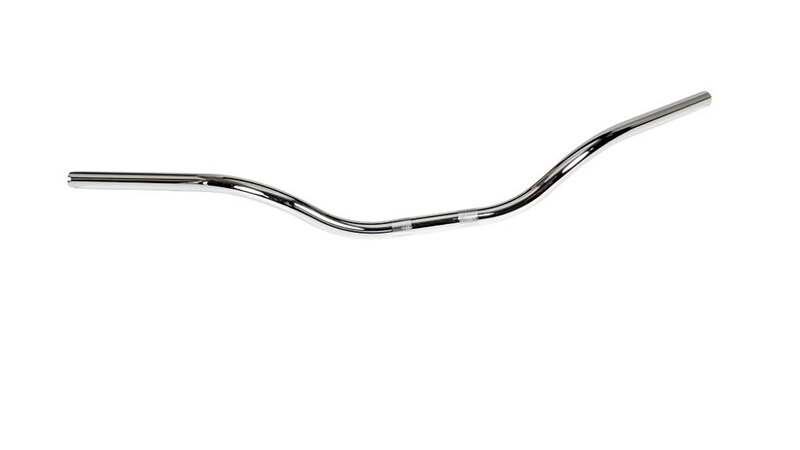 Kawasaki Vn 900 [HIGHWAY HAWK] - Beachbar 1 inch handlebar with 3 holes, 940mm wide 80mm high, chrome