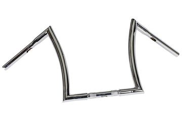 Kawasaki Vn 900 [HIGHWAY HAWK] - Bad Ape 1 inch handlebar with 3 holes, 800mm wide 360mm high, chrome