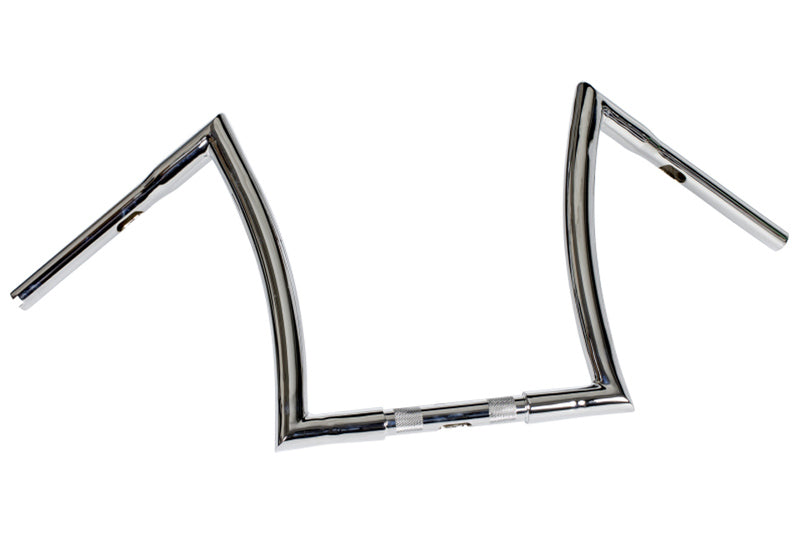 Suzuki Vl 800 Intruder Vo [HIGHWAY HAWK] - Bad Ape 1 inch handlebar with 3 holes, 800mm wide 360mm high, chrome