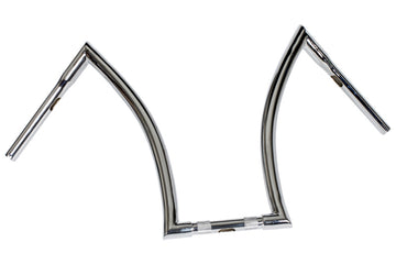 Kawasaki Vn 900 [HIGHWAY HAWK] - Bad Ape 1 inch handlebar with 3 holes, 800mm wide 440mm high, chrome