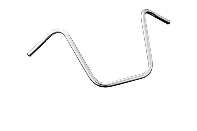 Kawasaki Vn 900 Cla [HIGHWAY HAWK] - Apehanger 1 inch handlebar with Harley notch, 900mm wide 410mm high, chrome