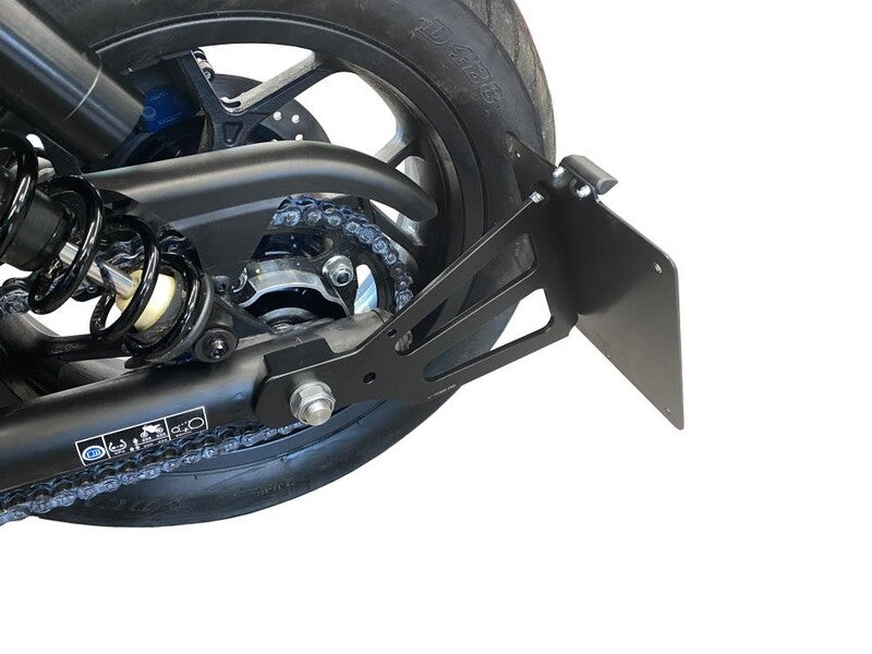 Honda Cmx 1100 [BURCHARD EXCELLENCE] - Side license plate holder with parts certificate, Honda CMX 1100 Rebel manual transmission/SC83, matt black