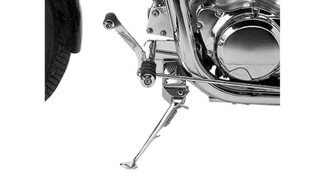 Suzuki Vs 1400 [BURCHARD EXCELLENCE] - forward footrest system with parts certificate, +25 cm, Suzuki VS 1400 Intruder, Ness smooth, chrome