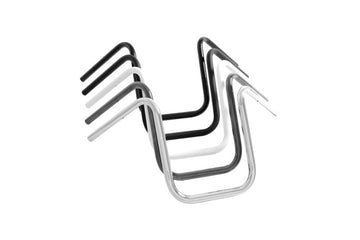 Kawasaki Vn 900 Cla [HIGHWAY HAWK] - Bad Hawk handlebar, 1 inch (25.4 mm), with 3 holes, matt black