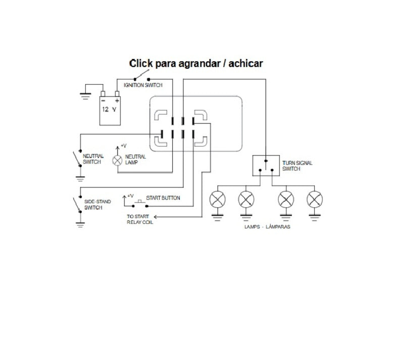 Suzuki Dl 800 [TECNIUM] - by DZE flasher relay (2+2) X 21W / LED
