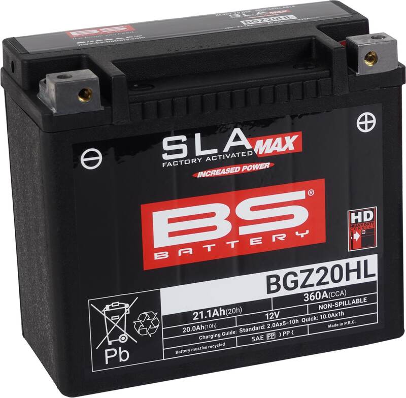 Triumph Tiger Explorer 1200 [BS BATTERY] - SLA Maintenance Free Battery Factory Activated - BGZ20HL