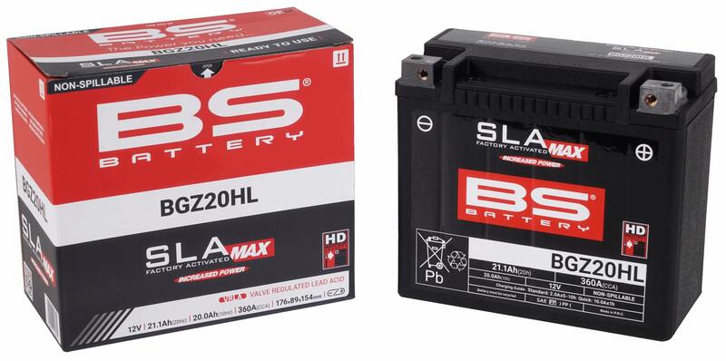 Harley-Davidson Low Rider S [BS BATTERY] - SLA Maintenance Free Battery Factory Activated - BGZ20HL