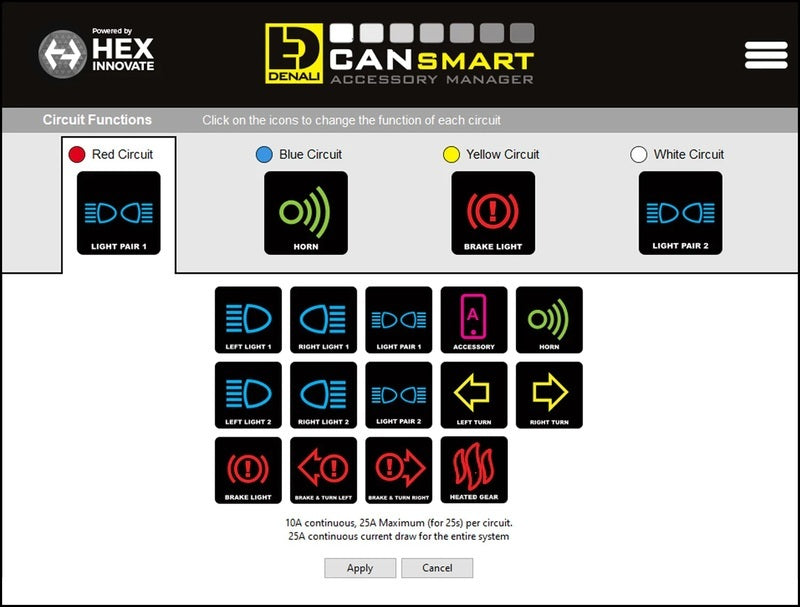 Husqvarna Norden 901 [DENALI] - CANsmart™ Kit D3 driving light
