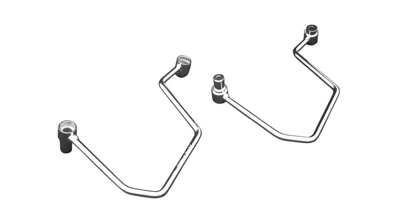 Suzuki Intruder Vs 700 [HIGHWAY HAWK] - pannier holder kit, Suzuki VS Intrder, chrome
