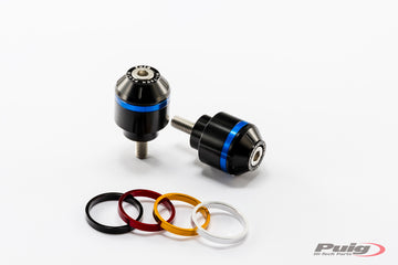 BMW F 800 GT [2017] – Short handlebar end weights with ring – black