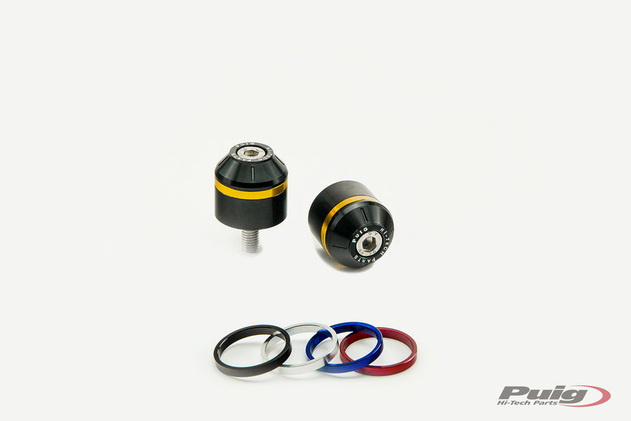 BMW G 310 R [2025] – Short handlebar end weights with ring – black