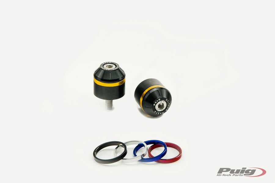BMW G 310 R [2025] - Short handlebar end weights with ring - Black Detailed view