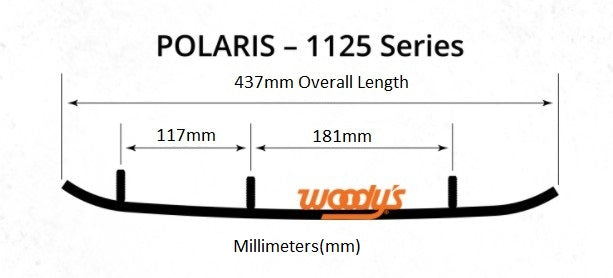 POLARIS 500 WIDE TRAK LX (L/C FUJI) [2008-2015] - Snowcross Runner