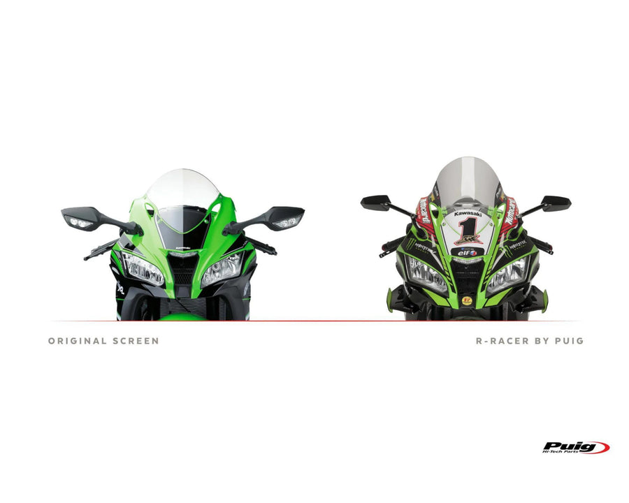 KAWASAKI ZX-10RR NINJA PERFORMANCE [2018] – R-Racer Screen – Tinted