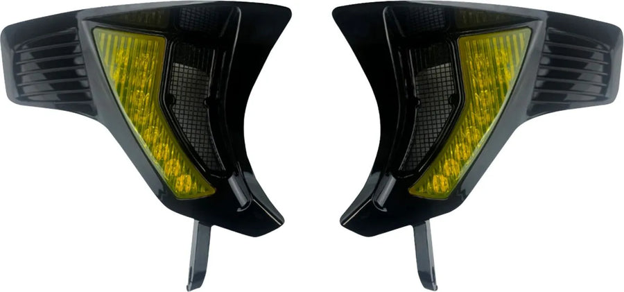 harley-davidson road glide st [CUSTOM DYNAMICS] – Shark Demon® integrated front turn signal vents