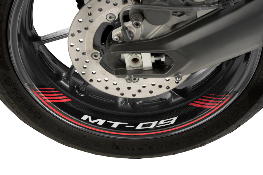 YAMAHA MT-09 SPORT TRACKER [2016] – Rim Strips Specials – Silver