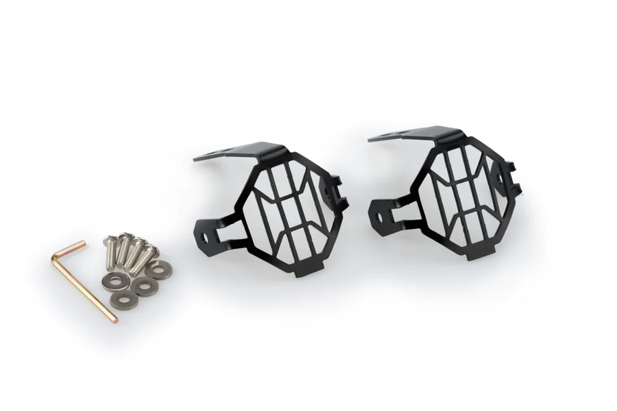 VOGE 500R [2025] – Headlight HI-BEAM protective grille set – Black