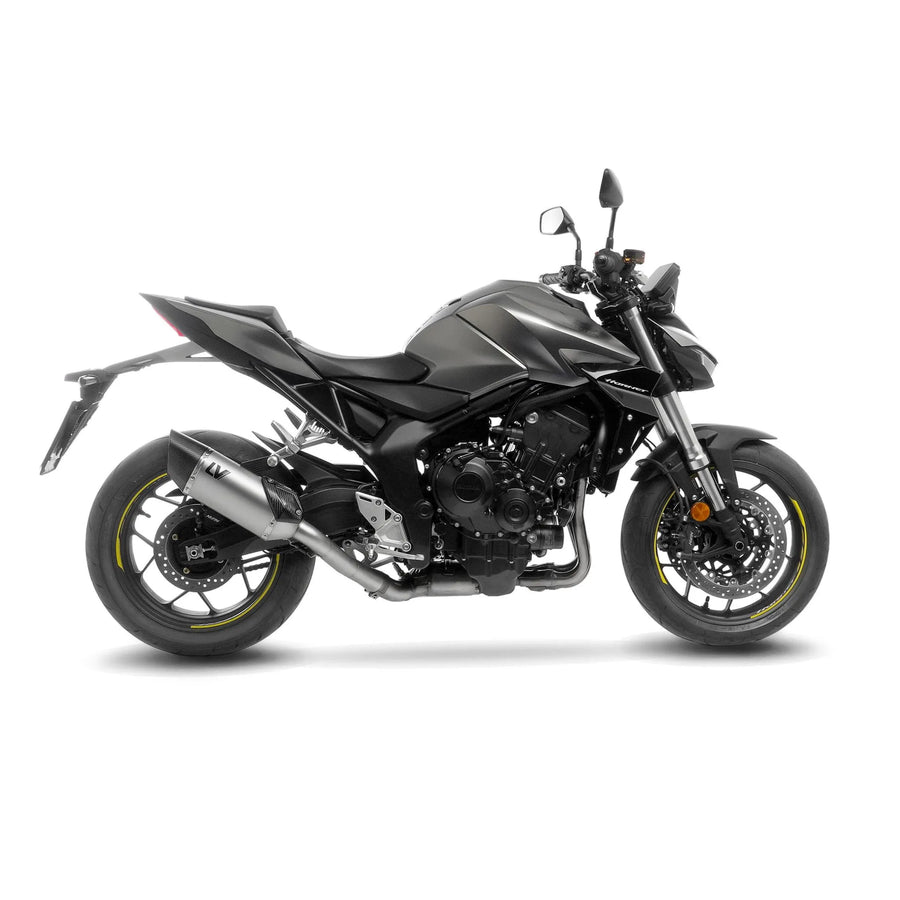 honda cb 1000 [LEOVINCE] – LV-14R stainless steel slip-on silencer