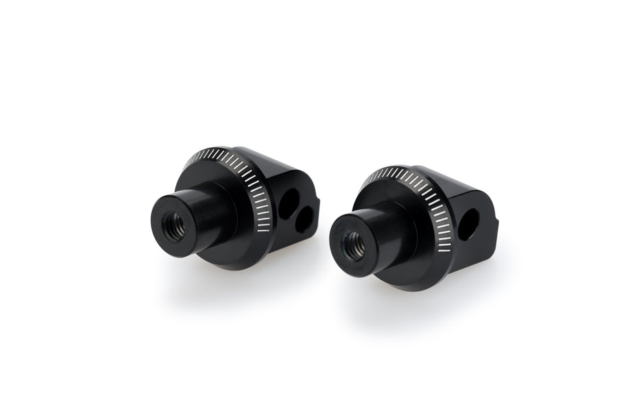 APRILIA SHIVER 900 [2020] – Adapter passenger footrest rubber pad – black