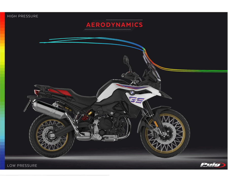 BMW F 750 GS [2024] – Adjustable windshield – Tinted
