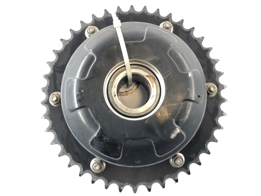 Triumph Speed ​​Triple 1050 515NJ [2006] - Drive pinion with chain wheel and chain wheel holder