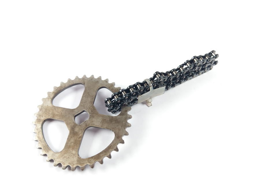 Honda NTV 650 RC33 - Gear and chain drive oil pump