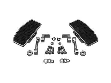 Harley Davidson FXWG [1983-1985]-Adjustable driver-mini kicking boards Chrom