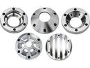Harley Davidson - 4 "External Trappcaps End cap Trapp Kegel Aluminum polished 4"-3