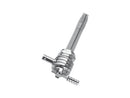 Harley Davidson - round ribbed fuel tap 22mm-3