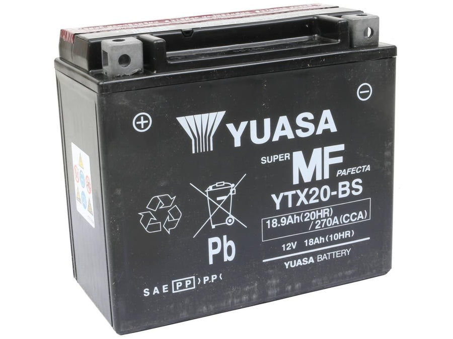 Harley Davidson Sportster [1997-2003]-maintenance-free YTX20L-B dry battery with