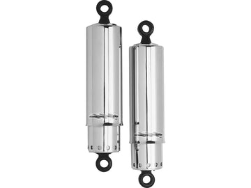 Harley Davidson Fl Shovel [1973-1984]-412 Series Covered 12 "Twin Shocks Chrome 12"