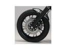 Harley Davidson Fl Shovel [1982-1984]-Super Charger Riemenrad Schwarz 1 1/2 "70-2