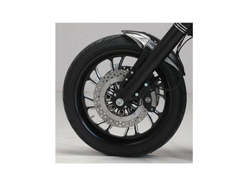 Harley Davidson Fl Shovel [1982-1984]-Super Charger Riemenrad Schwarz 1 1/2 "70 - 0