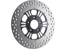 Harley Davidson Touring [2008-2024]-Dominator 2-part brake disc black ...-1